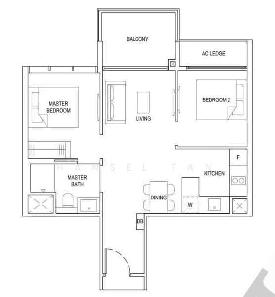 The Florence Residences, 99 Hougang Avenue 2, 2 Bedrooms, 635 sqft, Condominium For Rent, by Hansel Tan, 500237334 - PropertyGuru.com.sg