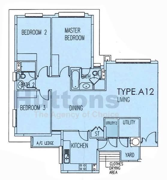 The Rivervale, 1 Rivervale Link, 3 Bedrooms, 1,302 sqft, Condominium For Sale, by Alyssa Peh, 500237336 - PropertyGuru.com.sg