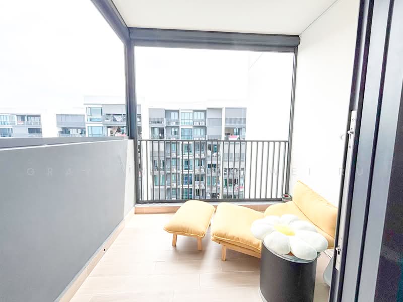 Treasure at Tampines, 47 Tampines Lane, 2 Bedrooms, 678 sqft, Condominium For Sale, by Graycin Wang Wei Ru, 500237344 - Balcony - PropertyGuru.com.sg
