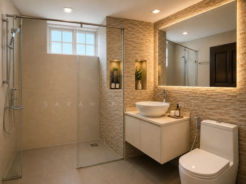 Lorong Sarhad, , 5 Bedrooms, 3,500 sqft, Semi-Detached House For Sale, by Sarah X. (郑雪梅), 500237346 - Bathroom - PropertyGuru.com.sg