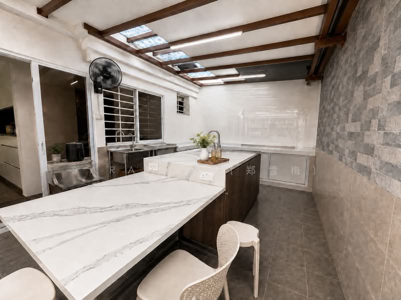 Lorong Sarhad, , 5 Bedrooms, 3,500 sqft, Semi-Detached House For Sale, by Sarah X. (郑雪梅), 500237346 - Kitchen - PropertyGuru.com.sg