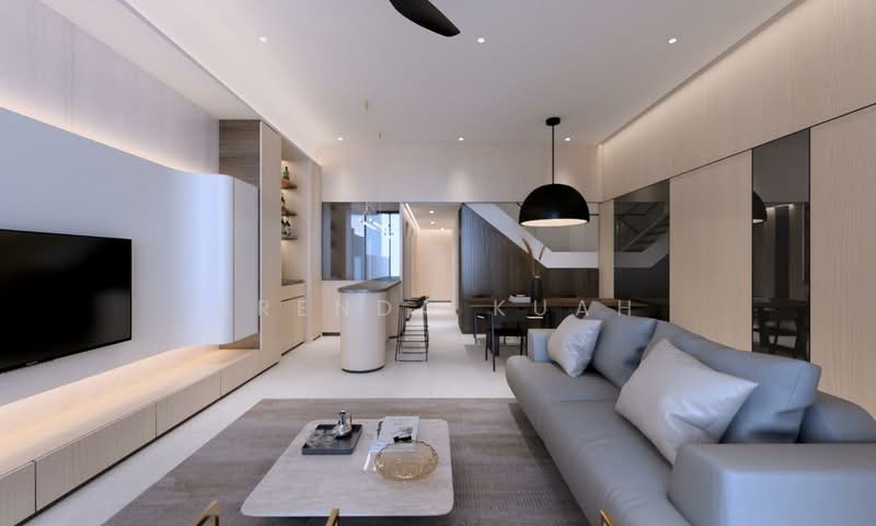 Braddell Heights Estate, Matlock Rise, 8 Bedrooms, 7,000 sqft, Semi-Detached House For Sale, by Brenda Kuah, 500237370 - Living Room - PropertyGuru.com.sg
