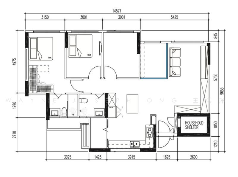 128C Canberra Street, 128C Canberra Street, 3 Bedrooms, 1,216 sqft, HDB Flat For Sale, by Wayne Joseph Ong 王伟洋, 500237376 - PropertyGuru.com.sg