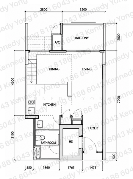 Euhabitat, 222 Jalan Eunos, 1 Bedroom, 527 sqft, Condominium For Sale, by Kennedy Yong, 500237472 - PropertyGuru.com.sg