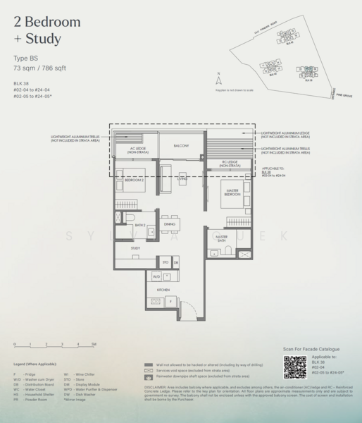 Nava Grove, 38 Pine Grove, 2 Bedrooms, 786 sqft, Condominium For Sale, by Sylvia Quek, 500237483 - PropertyGuru.com.sg