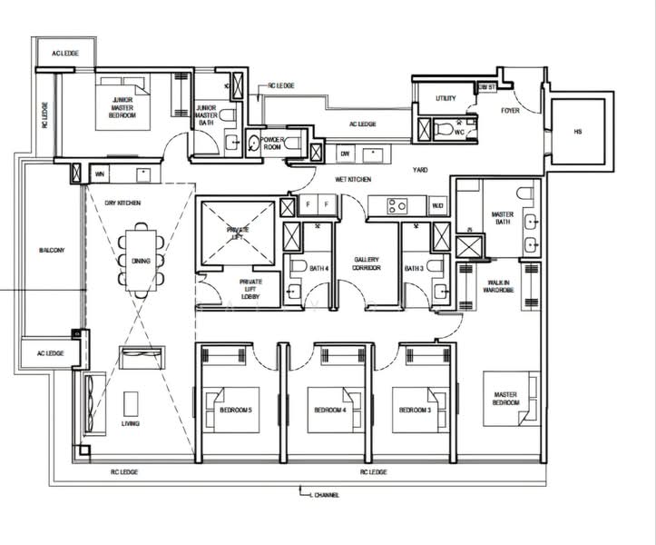 Grand Dunman, 18 Dunman Road, 5 Bedrooms, 2,217 sqft, Condominium For Sale, by Sally Ong, 500237484 - PropertyGuru.com.sg