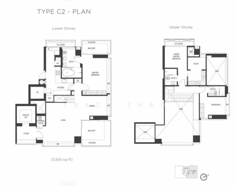 Skyline @ Orchard Boulevard, 23 Angullia Park, 4 Bedrooms, 3,100 sqft, Condominium For Sale, by Tracy Zhao, 500237512 - PropertyGuru.com.sg