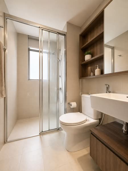 Sol Acres, 8 Choa Chu Kang Grove, Room Rental, 180 sqft, Condominium For Rent, by Kennis Cai, 500237521 - Bathroom - PropertyGuru.com.sg