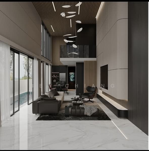 BRAND NEW @ BRIGHTON CRESCENT, Brighton crescent, Hougang / Punggol / Sengkang, 4 Bedrooms, 6,000 sqft, Corner Terrace For Sale, by Ben Chiang, 500237541 - Living Room - PropertyGuru.com.sg