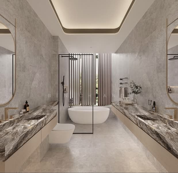 BRAND NEW @ BRIGHTON CRESCENT, Brighton crescent, Hougang / Punggol / Sengkang, 4 Bedrooms, 6,000 sqft, Corner Terrace For Sale, by Ben Chiang, 500237541 - Bathroom - PropertyGuru.com.sg