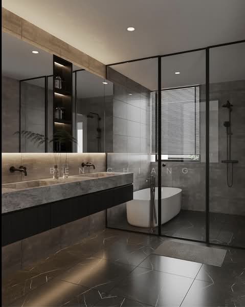 BRAND NEW @ BRIGHTON CRESCENT, Brighton crescent, Hougang / Punggol / Sengkang, 4 Bedrooms, 6,000 sqft, Corner Terrace For Sale, by Ben Chiang, 500237541 - Bathroom - PropertyGuru.com.sg