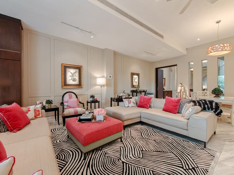 Beautiful Deisgner 3 Storey Inter-Terrace, , 7 Bedrooms, 5,000 sqft, Terraced House For Sale, by Clifton Liang, 500237545 - Living Room - PropertyGuru.com.sg