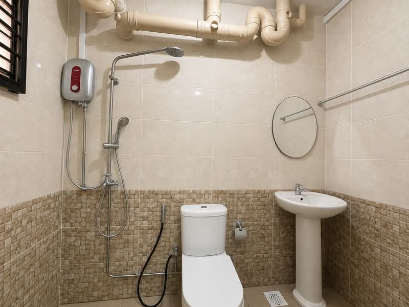 484C Choa Chu Kang Avenue 5, 484C Choa Chu Kang Avenue 5, 3 Bedrooms, 1,248 sqft, HDB Flat For Sale, by Sarah Sam, 500237547 - Bathroom - PropertyGuru.com.sg