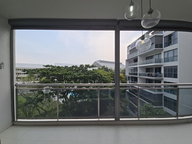 Parc Olympia, 50 Flora Drive, 3 Bedrooms, 990 sqft, Condominium For Sale, by Philip Peh, 500237563 - Balcony - PropertyGuru.com.sg