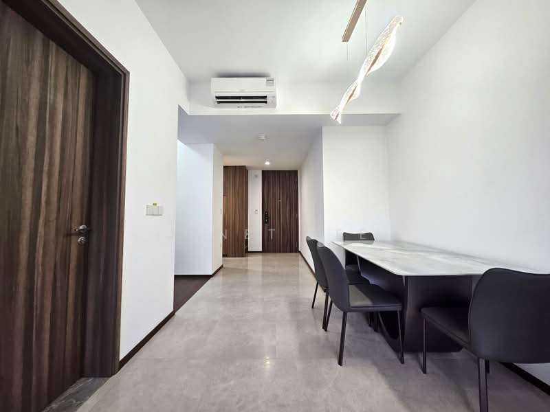 Lentor Modern, 5 Lentor Central, 2 Bedrooms, 732 sqft, Condominium For Rent, by Janet Lee, 500237568 - Dining Room - PropertyGuru.com.sg