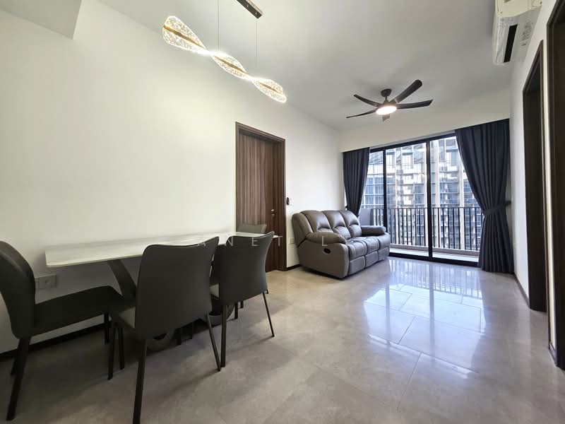 Lentor Modern, 5 Lentor Central, 2 Bedrooms, 732 sqft, Condominium For Rent, by Janet Lee, 500237568 - Living Room - PropertyGuru.com.sg