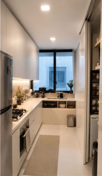 d'Leedon (Former Farrer Court), 13 Leedon Heights, 2 Bedrooms, 1,076 sqft, Condominium For Sale, by Belle Yip, 500237604 - Kitchen - PropertyGuru.com.sg