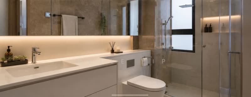 d'Leedon (Former Farrer Court), 13 Leedon Heights, 2 Bedrooms, 1,076 sqft, Condominium For Sale, by Belle Yip, 500237604 - Bathroom - PropertyGuru.com.sg