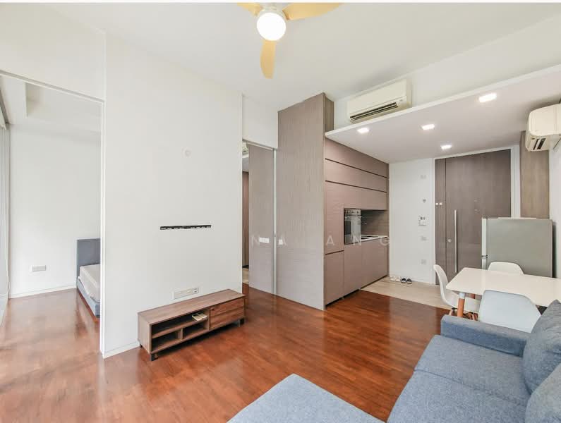 Seletar Park Residence, 21 Seletar Road, 1 Bedroom, 527 sqft, Condominium For Sale, by Selena Ang, 500237606 - Living Room - PropertyGuru.com.sg