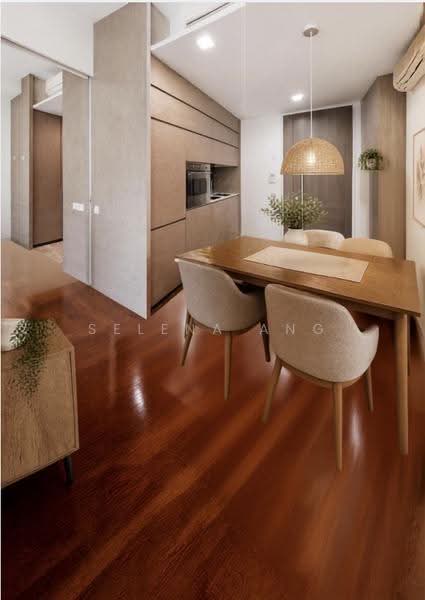 Seletar Park Residence, 21 Seletar Road, Seletar / Yio Chu Kang, 1 Bedroom, 527 sqft, Condominium For Sale, by Selena Ang, 500237606 - Dining Room - photo for illustration. - PropertyGuru.com.sg