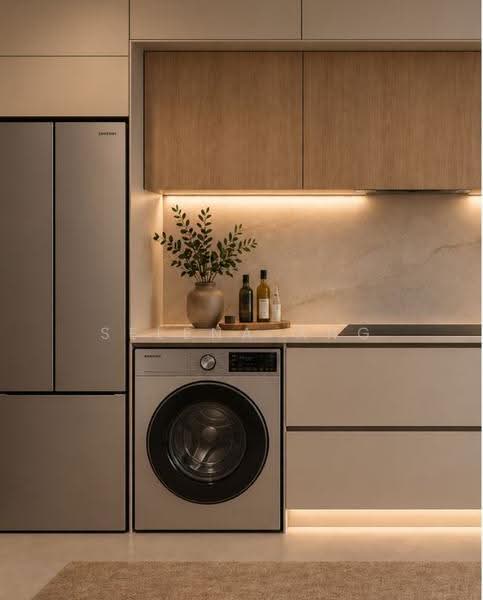 Seletar Park Residence, 21 Seletar Road, Seletar / Yio Chu Kang, 1 Bedroom, 527 sqft, Condominium For Sale, by Selena Ang, 500237606 - Kitchen - PropertyGuru.com.sg