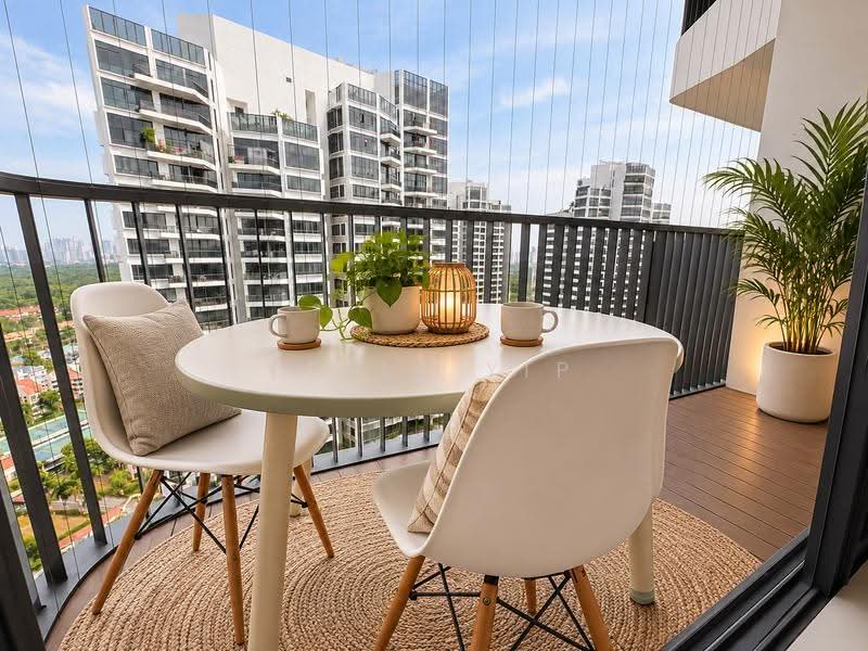 d'Leedon (Former Farrer Court), 13 Leedon Heights, Tanglin / Holland / Bukit Timah, 2 Bedrooms, 635 sqft, Condominium For Sale, by Belle Yip, 500237638 - Balcony - PropertyGuru.com.sg