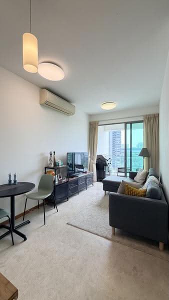 Newton Edge, 1 Makeway Ave, Orchard / River Valley, 2 Bedrooms, 753 sqft, Condominium For Rent, by Jenny YEO, 500237654 - Living Room - PropertyGuru.com.sg