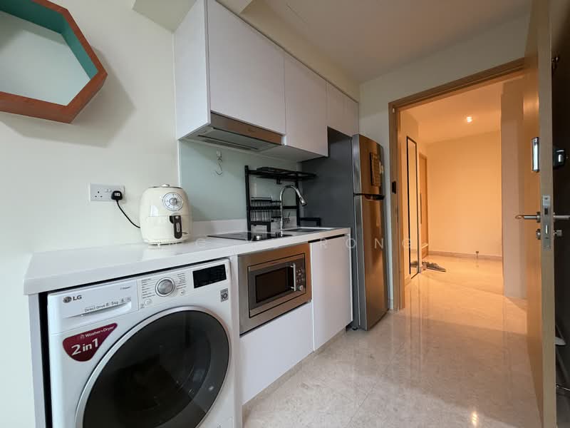 Eight Riversuites, 2 Whampoa East, Studio, 260 sqft, Condominium For Rent, by Ong Yu Rong, 500237669 - Kitchen - PropertyGuru.com.sg