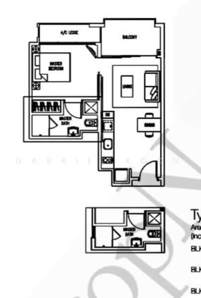 Miltonia Residences, 520 Miltonia Close, 1 Bedroom, 517 sqft, Condominium For Sale, by Gabriel Koon, 500237679 - PropertyGuru.com.sg