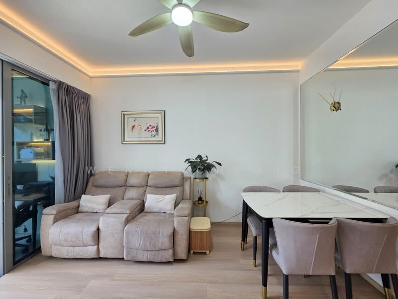 Skies Miltonia, 29 Miltonia Close, 1 Bedroom, 484 sqft, Condominium For Sale, by Wendy Cheong, 500237704 - Living Room - PropertyGuru.com.sg