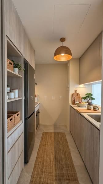AMO Residence, 21 Ang Mo Kio Rise, 2 Bedrooms, 743 sqft, Condominium For Rent, by Sharlene Soh, 500237721 - Kitchen - PropertyGuru.com.sg