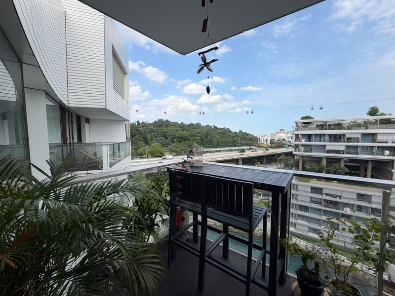 Corals at Keppel Bay, 21 Keppel Bay Drive, 1 Bedroom, 570 sqft, Condominium For Sale, by Sheryl Seow, 500237769 - Balcony - PropertyGuru.com.sg