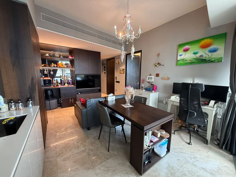 Corals at Keppel Bay, 21 Keppel Bay Drive, 1 Bedroom, 570 sqft, Condominium For Sale, by Sheryl Seow, 500237769 - Living Room - PropertyGuru.com.sg