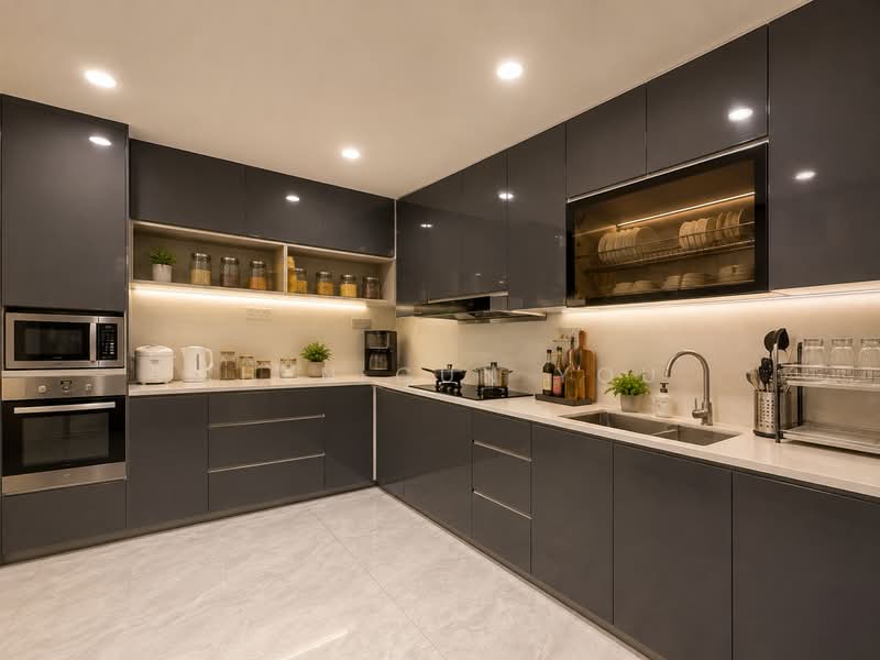 Very well Renovated Freehold Terrace, Daisy avenue, 4 Bedrooms, 2,500 sqft, Terraced House For Sale, by Chen Cun You, 500237790 - Kitchen - PropertyGuru.com.sg