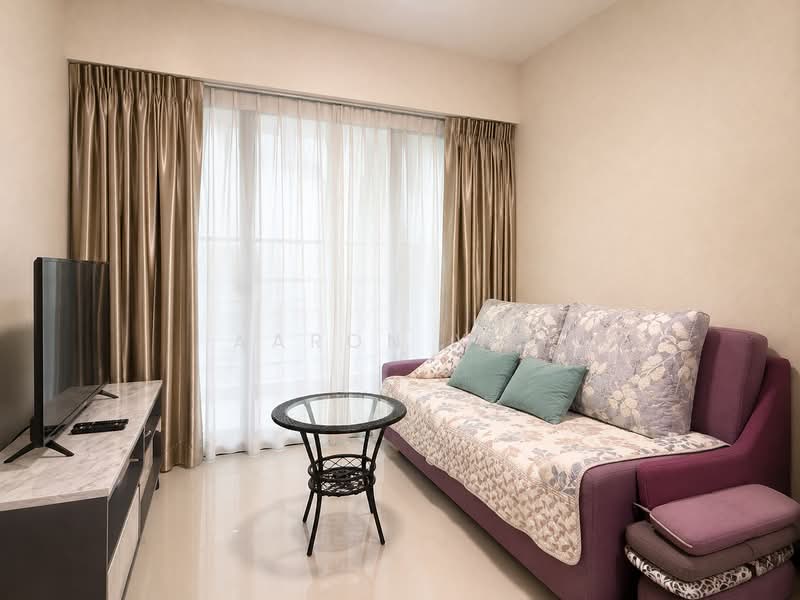 Kingsford Waterbay, 68 Upper Serangoon View, 1 Bedroom, 474 sqft, Condominium For Sale, by Aaron Yeo, 500237821 - Living Room - PropertyGuru.com.sg