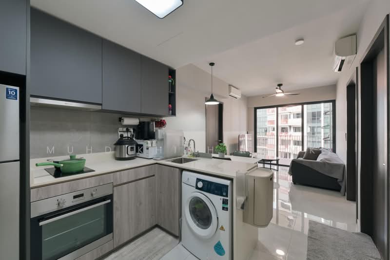 Riverfront Residences, 41 Hougang Avenue 7, 2 Bedrooms, 614 sqft, Condominium For Rent, by Muhd Khidhir (MK), 500237827 - Kitchen - PropertyGuru.com.sg