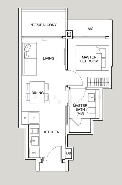 Dunearn 386, 386 Dunearn Road, 1 Bedroom, 452 sqft, Apartment For Sale, by Shawn Kuah 柯智勇, 500237828 - PropertyGuru.com.sg