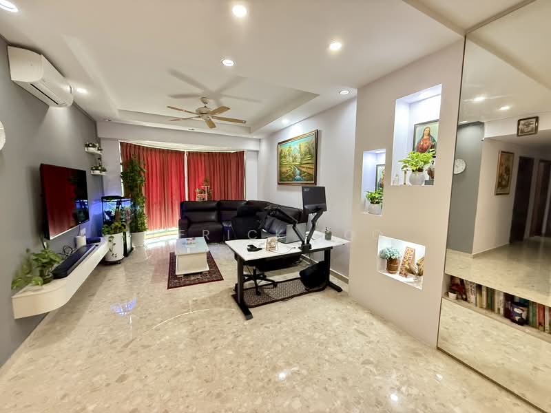 Yew Mei Green, 52 Choa Chu Kang North 6, Dairy Farm / Bukit Panjang / Choa Chu Kang, 3 Bedrooms, 1,292 sqft, Condominium For Sale, by Derick Foo, 500237851 - Living Room - PropertyGuru.com.sg