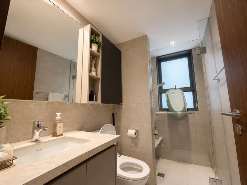 Very Near MRT! 3Br Plus Utility! Well Renovated!, , 3 Bedrooms, 980 sqft, Executive Condominium For Sale, by Muhd Khidhir (MK), 500237863 - Bathroom - PropertyGuru.com.sg