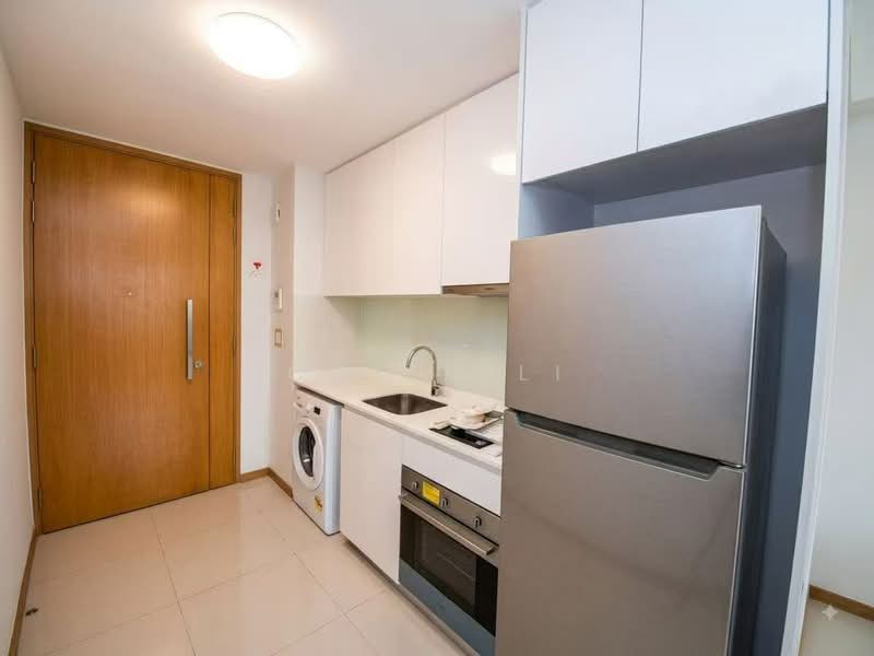The Trilinq, Jalan Lempeng, 1 Bedroom, 538 sqft, Condominium For Sale, by Colin Li, 500237908 - Kitchen - PropertyGuru.com.sg