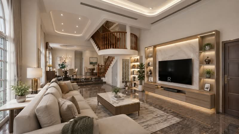 Serangoon Garden Estate Corner Terrace, Brighton Avenue, Brighton Crescent, Marlene Avenue, St Helier’s Avenue, 5 Bedrooms, 4,000 sqft, Corner Terrace For Sale, by Jeremy Pher, 500237929 - Living Room - PropertyGuru.com.sg