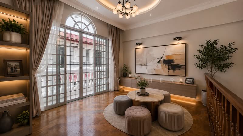 Serangoon Garden Estate Corner Terrace, Brighton Avenue, Brighton Crescent, Marlene Avenue, St Helier’s Avenue, 5 Bedrooms, 4,000 sqft, Corner Terrace For Sale, by Jeremy Pher, 500237929 - Living Room - PropertyGuru.com.sg