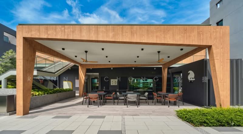 Belgravia Ace, 100 Belgravia Drive, 5 Bedrooms, 4,058 sqft, Cluster House For Sale, by Ronnie Chong 张仲捷, 500237954 - BBQ Pavilion  - PropertyGuru.com.sg