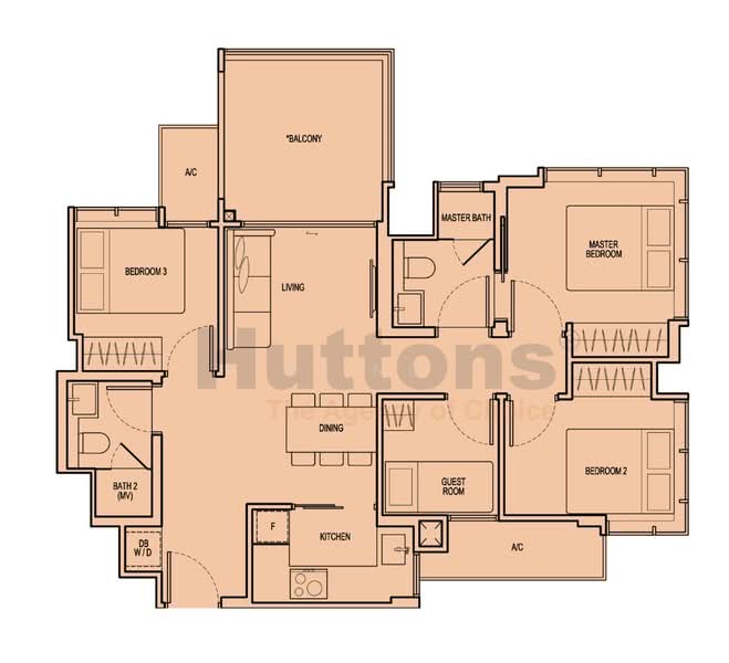 View at Kismis, 25 Lorong Kismis, 3 Bedrooms, 893 sqft, Apartment For Rent, by Ri Ng, 500237960 - PropertyGuru.com.sg