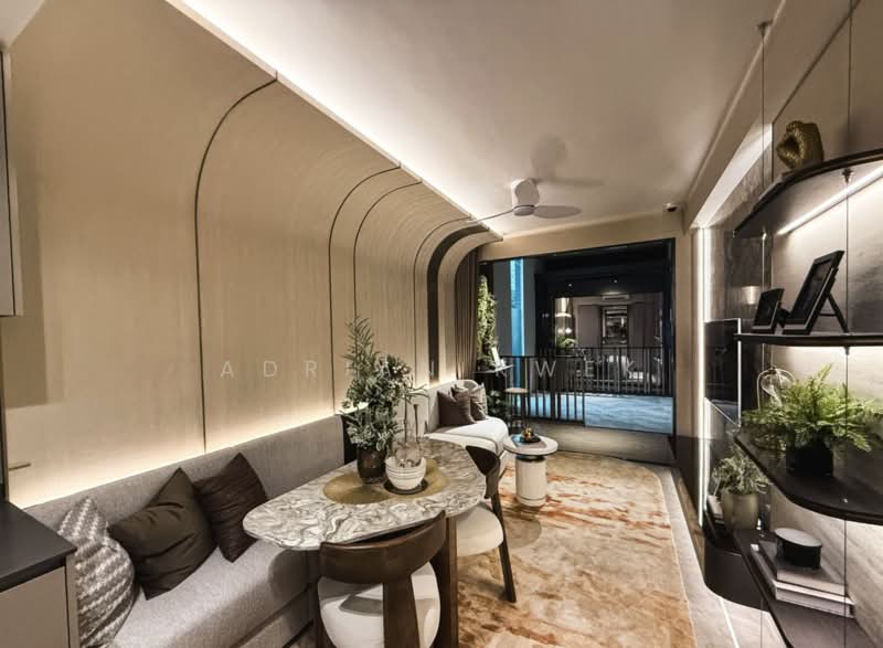 Norwood Grand, Admiralty / Woodlands, 2 Bedrooms, 624 sqft, Condominium For Rent, by Adrian Kwek, 500237967 - Living Room - PropertyGuru.com.sg