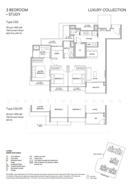 Dunearn House, 766 Dunearn Road, Newton / Novena, 3 Bedrooms, 969 sqft, Condominium For Sale, by Christine Huang, 500237977 - CS2 - PropertyGuru.com.sg