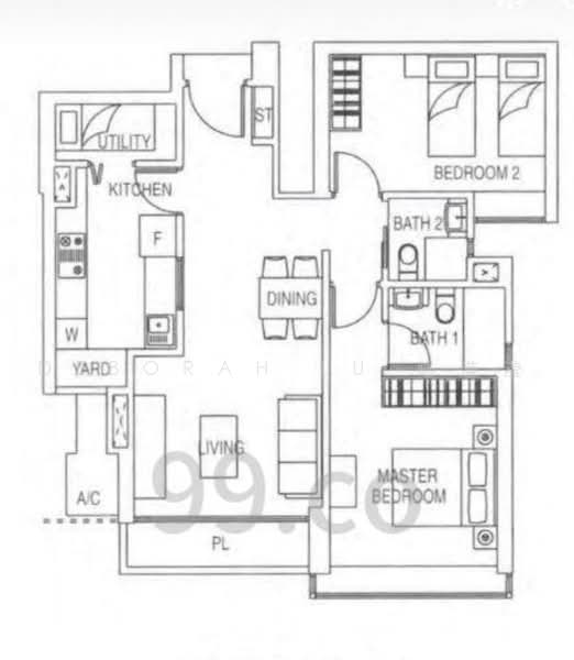 Citylights, 80 Jellicoe Road, 2 Bedrooms, 904 sqft, Condominium For Sale, by Deborah Lu 陆滢滢, 500238020 - PropertyGuru.com.sg
