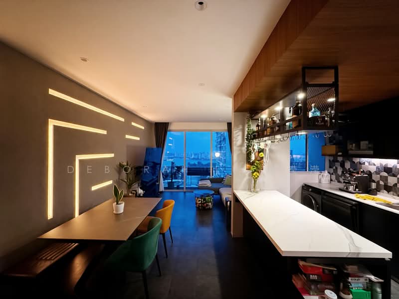 Citylights, 80 Jellicoe Road, 2 Bedrooms, 904 sqft, Condominium For Sale, by Deborah Lu 陆滢滢, 500238020 - living dining - PropertyGuru.com.sg