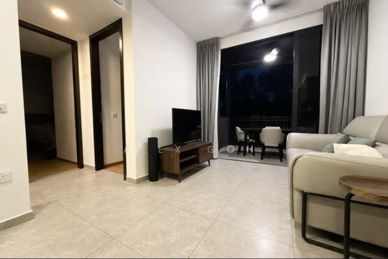 Park Colonial, 10 Woodleigh Lane, 2 Bedrooms, 678 sqft, Condominium For Rent, by Alex Goh, 500238111 - Living Room - PropertyGuru.com.sg
