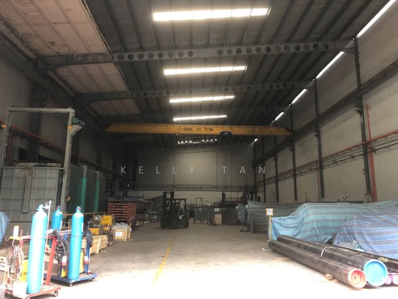 High Ceiling With 10Ton Overhead Crane, Exact Location To Be Given After Enquiry, Boon Lay / Jurong / Tuas, 17,000 sqft, Factory / Workshop (B2) For Rent, by Kelly Tan, 500238112 - Interior - CommercialGuru.com.sg